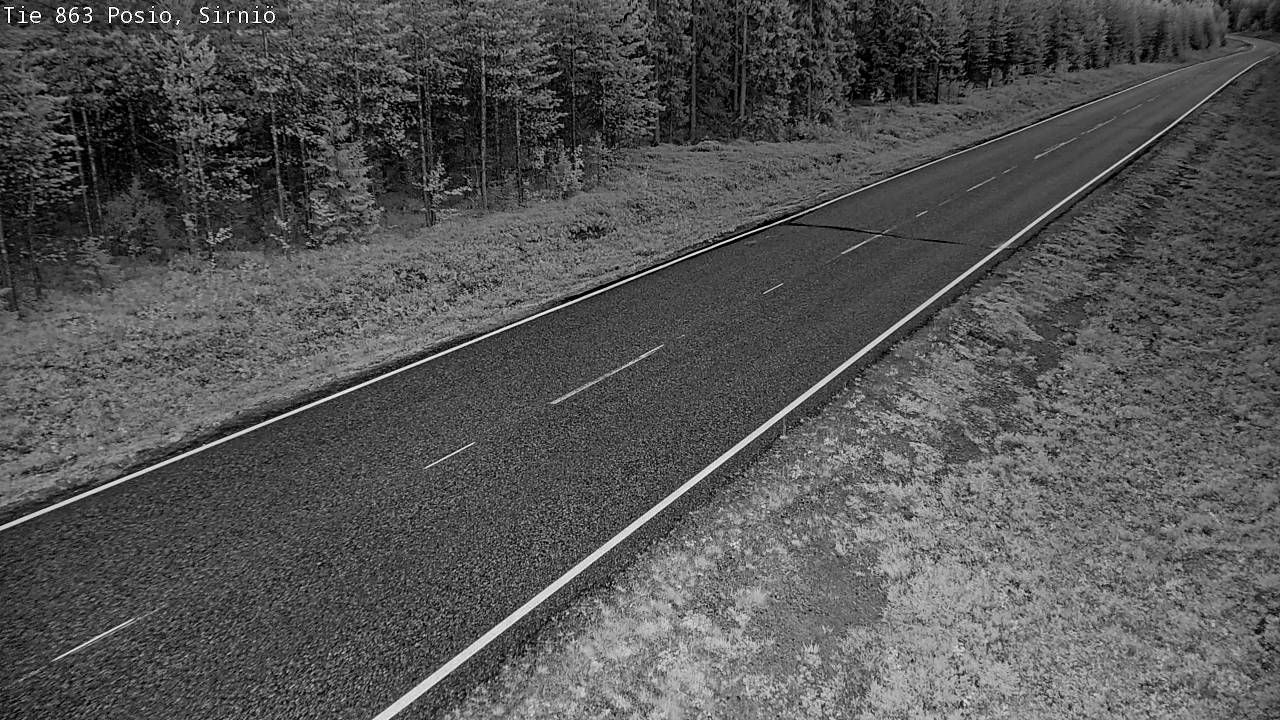 Kelikamerat Kuva Tie 863 Posio, Sirniö, Posio, Lappi