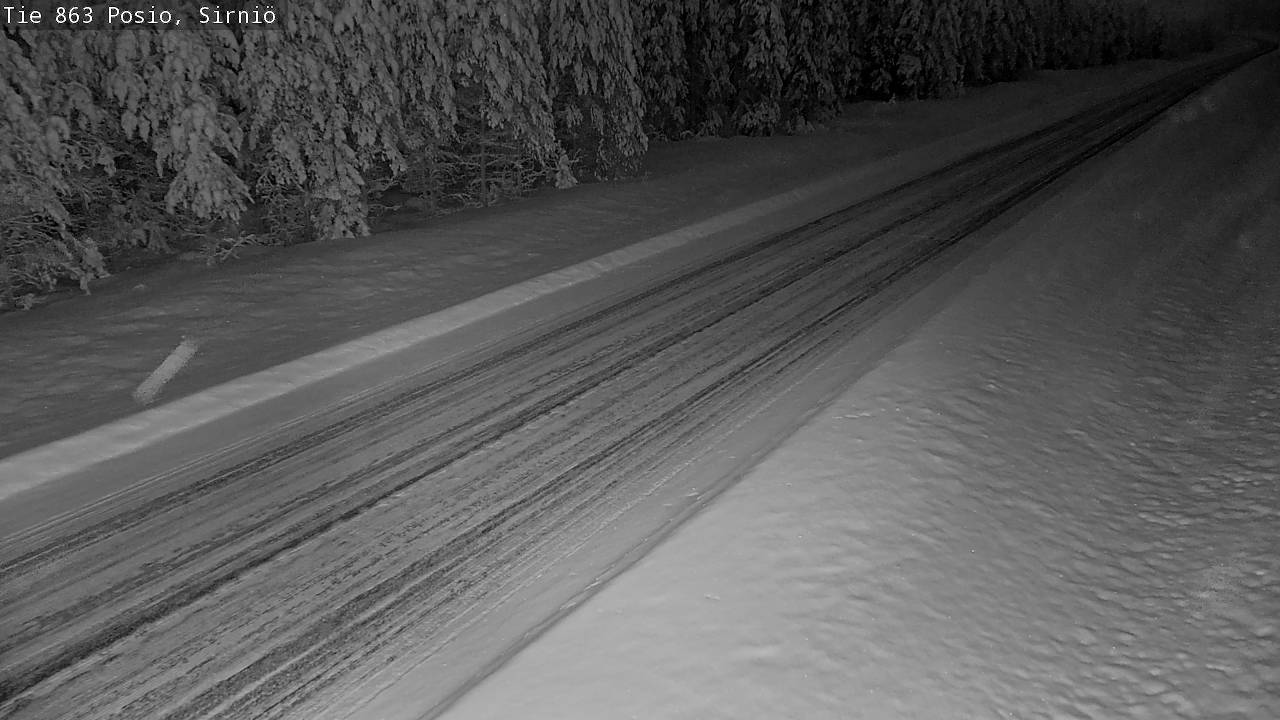 Kelikamerat Kuva Tie 863 Posio, Sirniö, Posio, Lappi