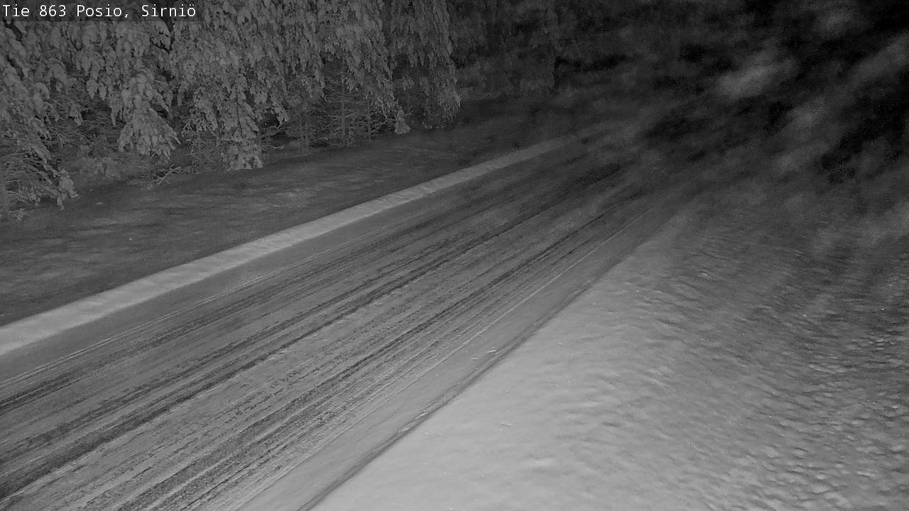 Kelikamerat Kuva Tie 863 Posio, Sirniö, Posio, Lappi