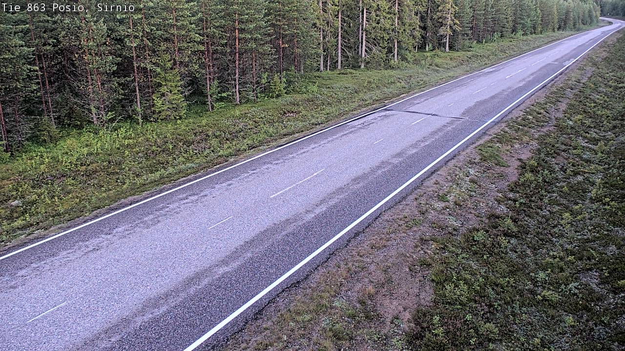 Kelikamerat Kuva Tie 863 Posio, Sirniö, Posio, Lappi