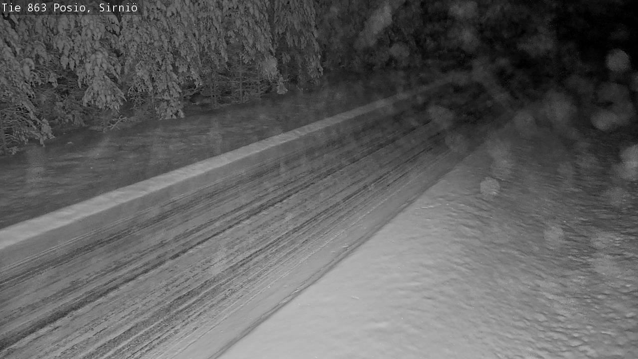 Kelikamerat Kuva Tie 863 Posio, Sirniö, Posio, Lappi