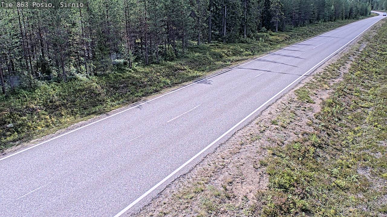 Kelikamerat Kuva Tie 863 Posio, Sirniö, Posio, Lappi