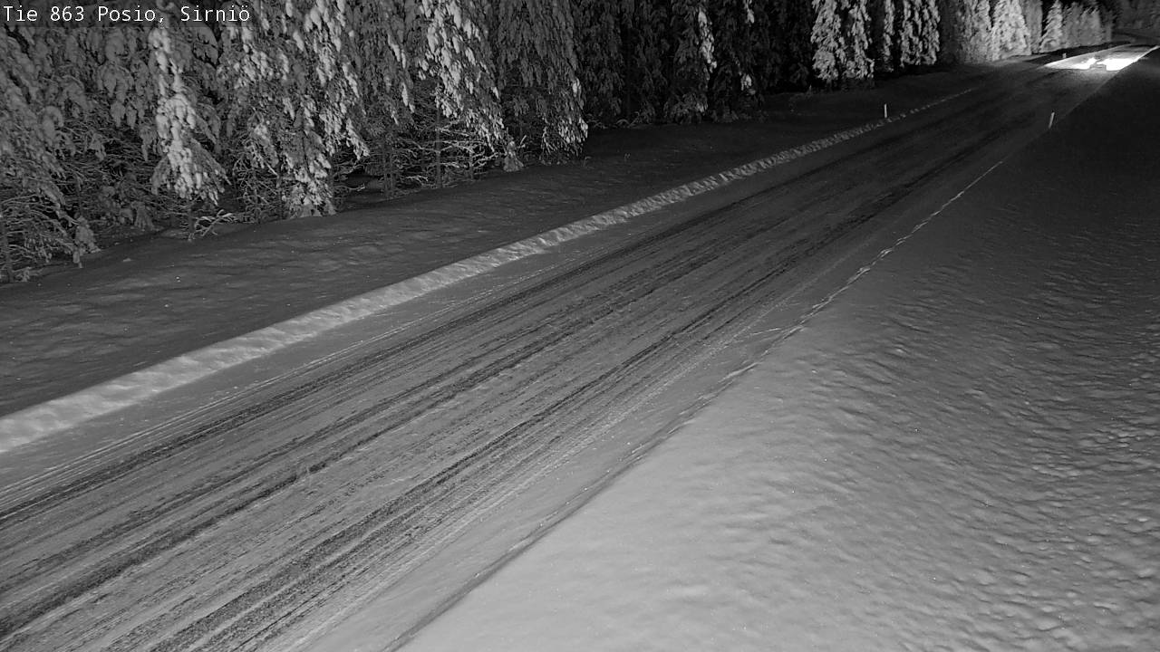 Kelikamerat Kuva Tie 863 Posio, Sirniö, Posio, Lappi