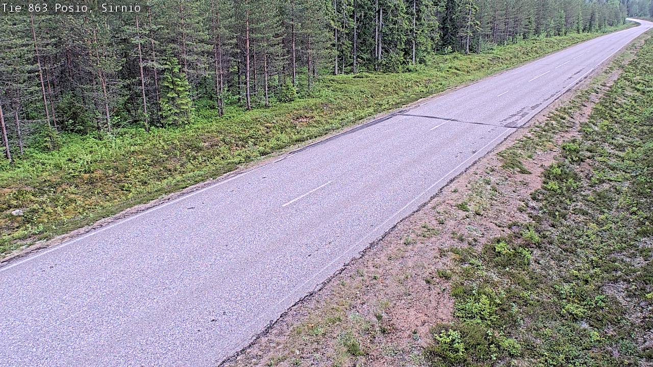 Kelikamerat Kuva Tie 863 Posio, Sirniö, Posio, Lappi