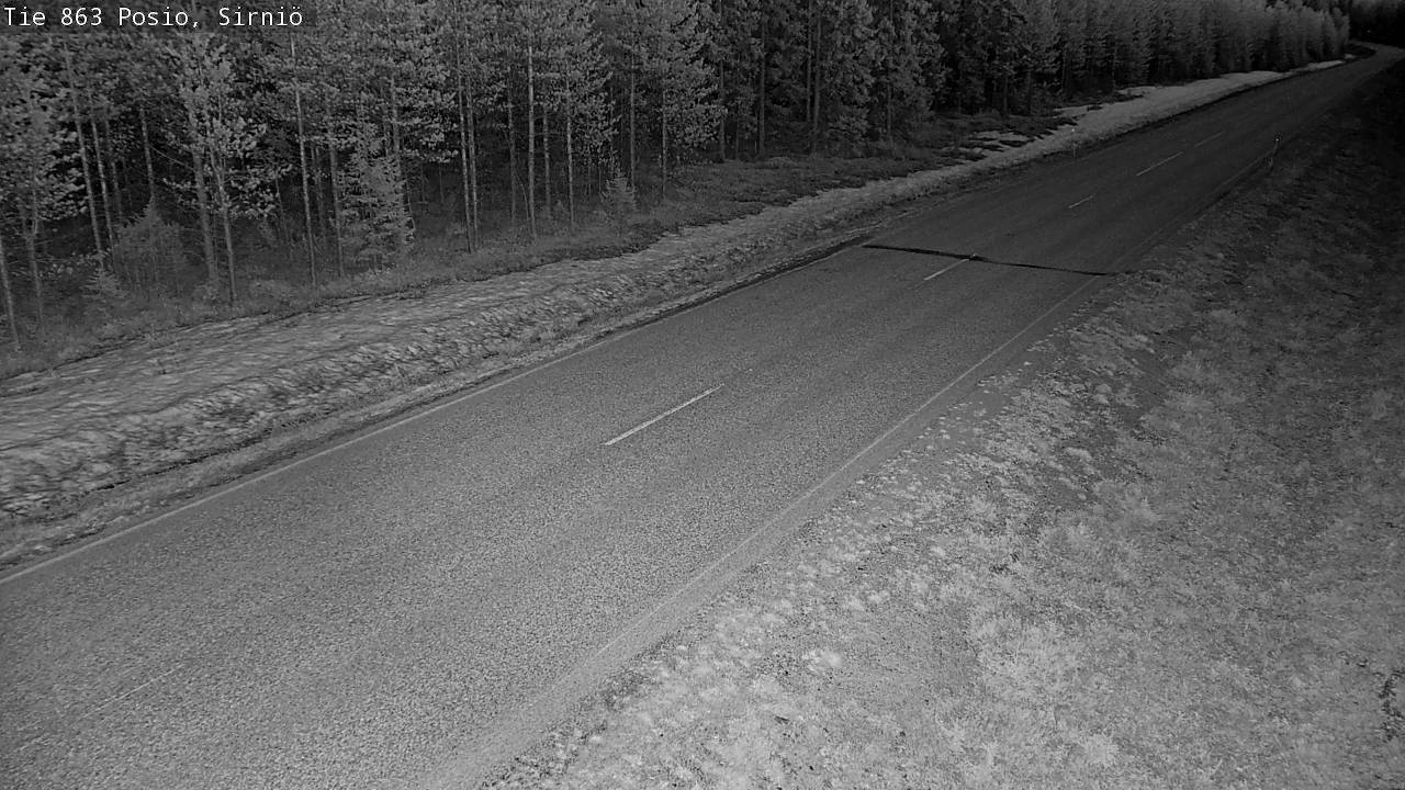 Kelikamerat Kuva Tie 863 Posio, Sirniö, Posio, Lappi