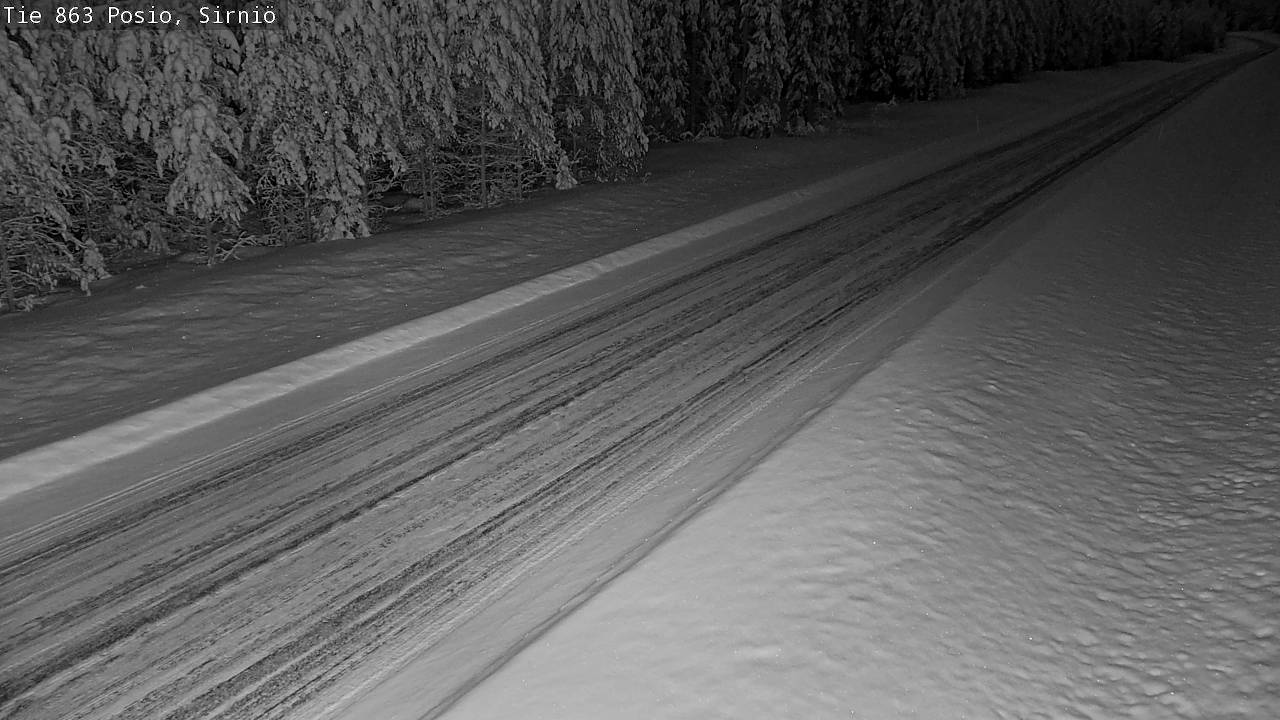 Kelikamerat Kuva Tie 863 Posio, Sirniö, Posio, Lappi