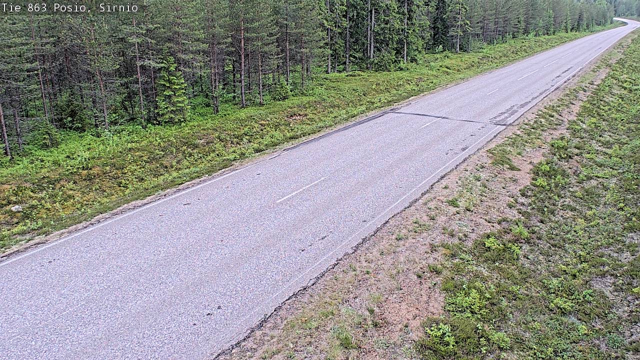 Kelikamerat Kuva Tie 863 Posio, Sirniö, Posio, Lappi