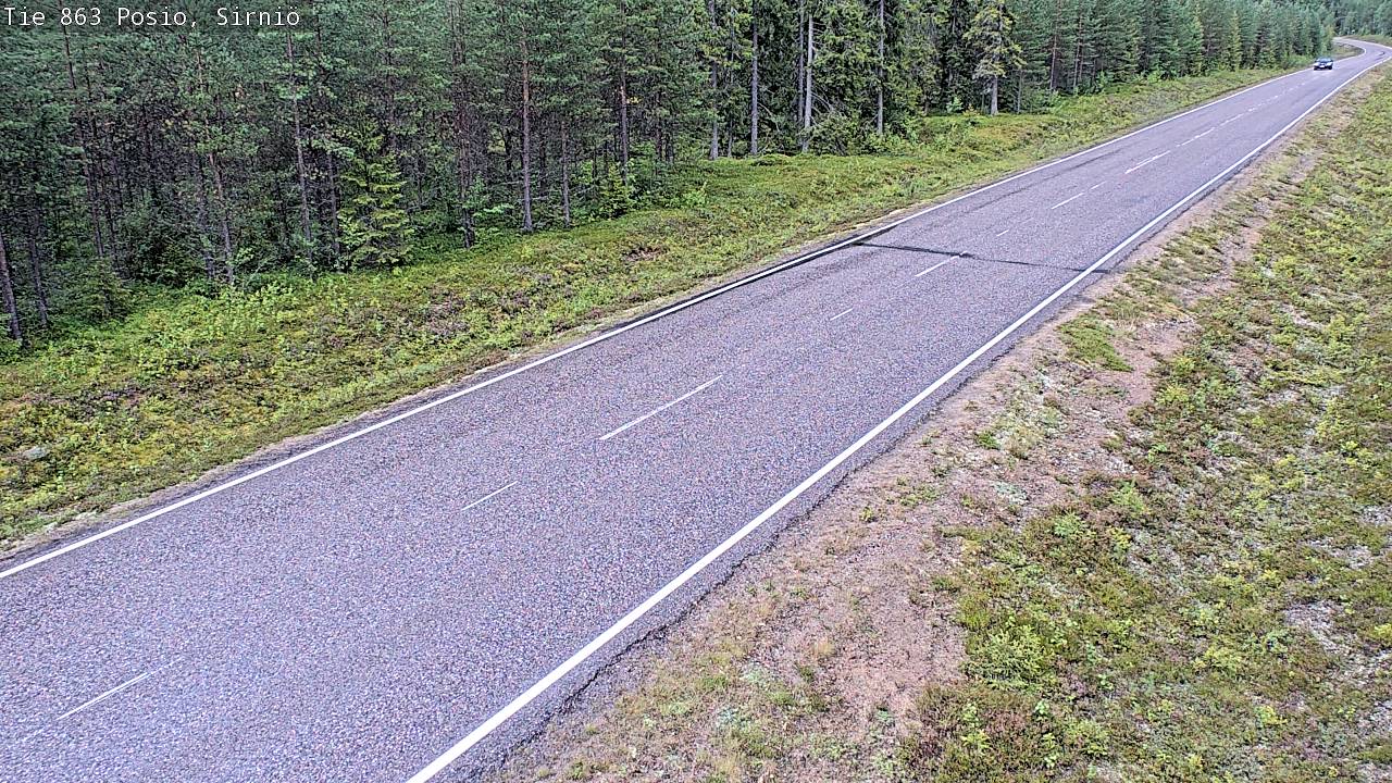 Kelikamerat Kuva Tie 863 Posio, Sirniö, Posio, Lappi
