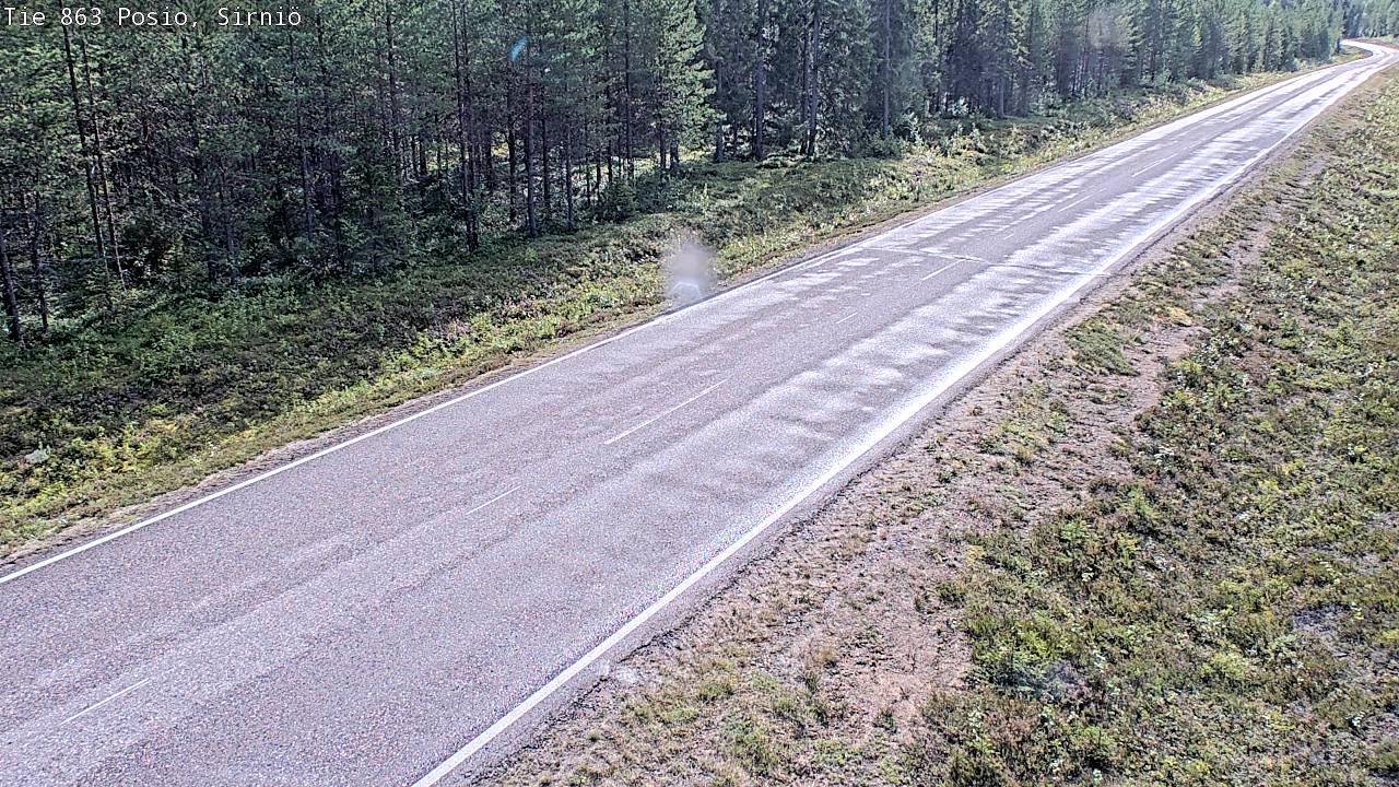 Kelikamerat Kuva Tie 863 Posio, Sirniö, Posio, Lappi