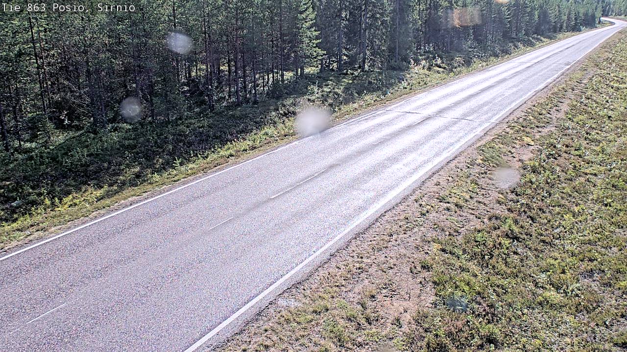 Kelikamerat Kuva Tie 863 Posio, Sirniö, Posio, Lappi
