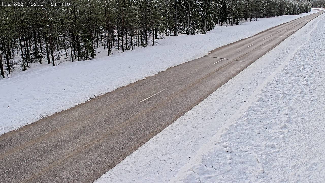 Kelikamerat Kuva Tie 863 Posio, Sirniö, Posio, Lappi