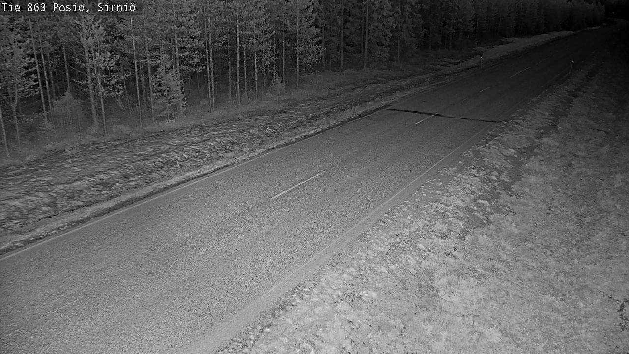 Kelikamerat Kuva Tie 863 Posio, Sirniö, Posio, Lappi