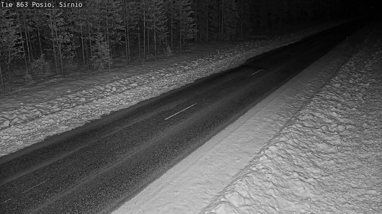 Kelikamerat Kuva Tie 863 Posio, Sirniö, Posio, Lappi