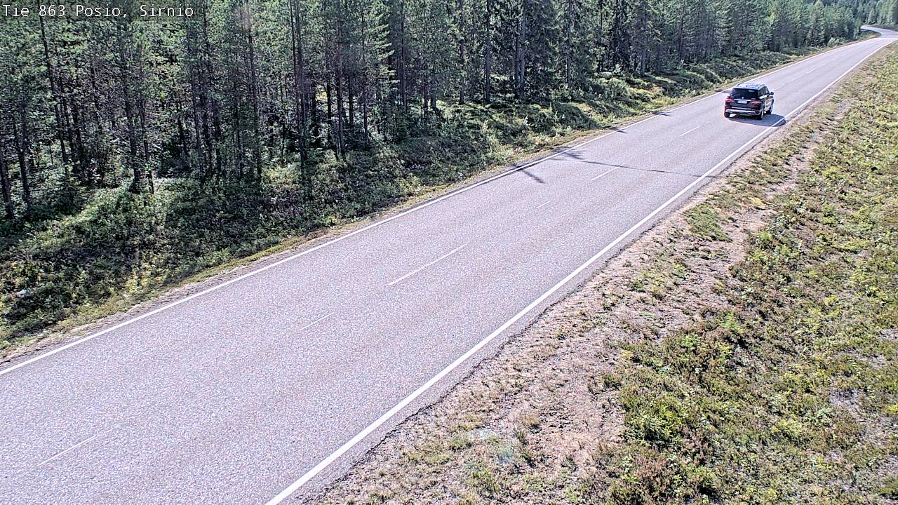 Kelikamerat Kuva Tie 863 Posio, Sirniö, Posio, Lappi