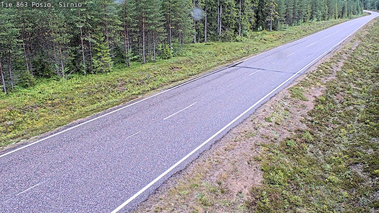 Kelikamerat Kuva Tie 863 Posio, Sirniö, Posio, Lappi