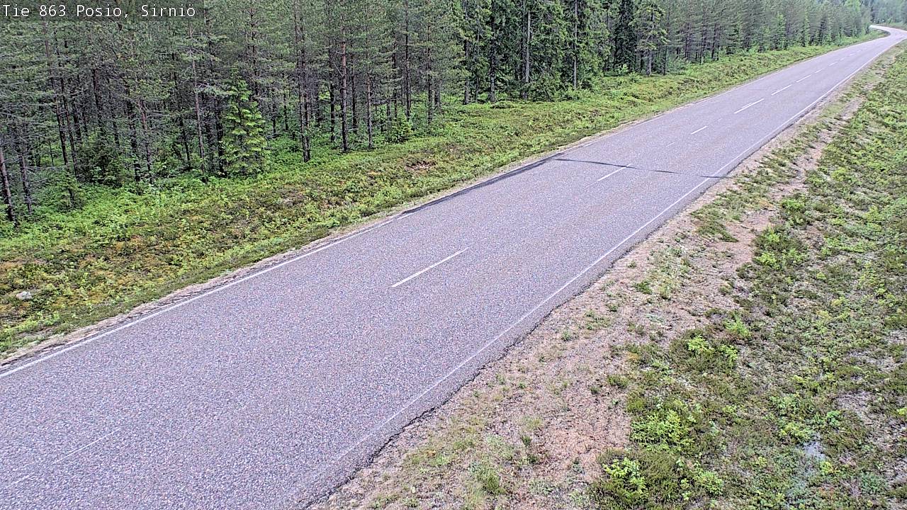 Kelikamerat Kuva Tie 863 Posio, Sirniö, Posio, Lappi