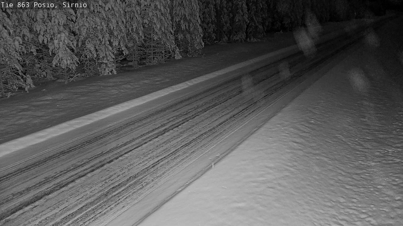 Kelikamerat Kuva Tie 863 Posio, Sirniö, Posio, Lappi