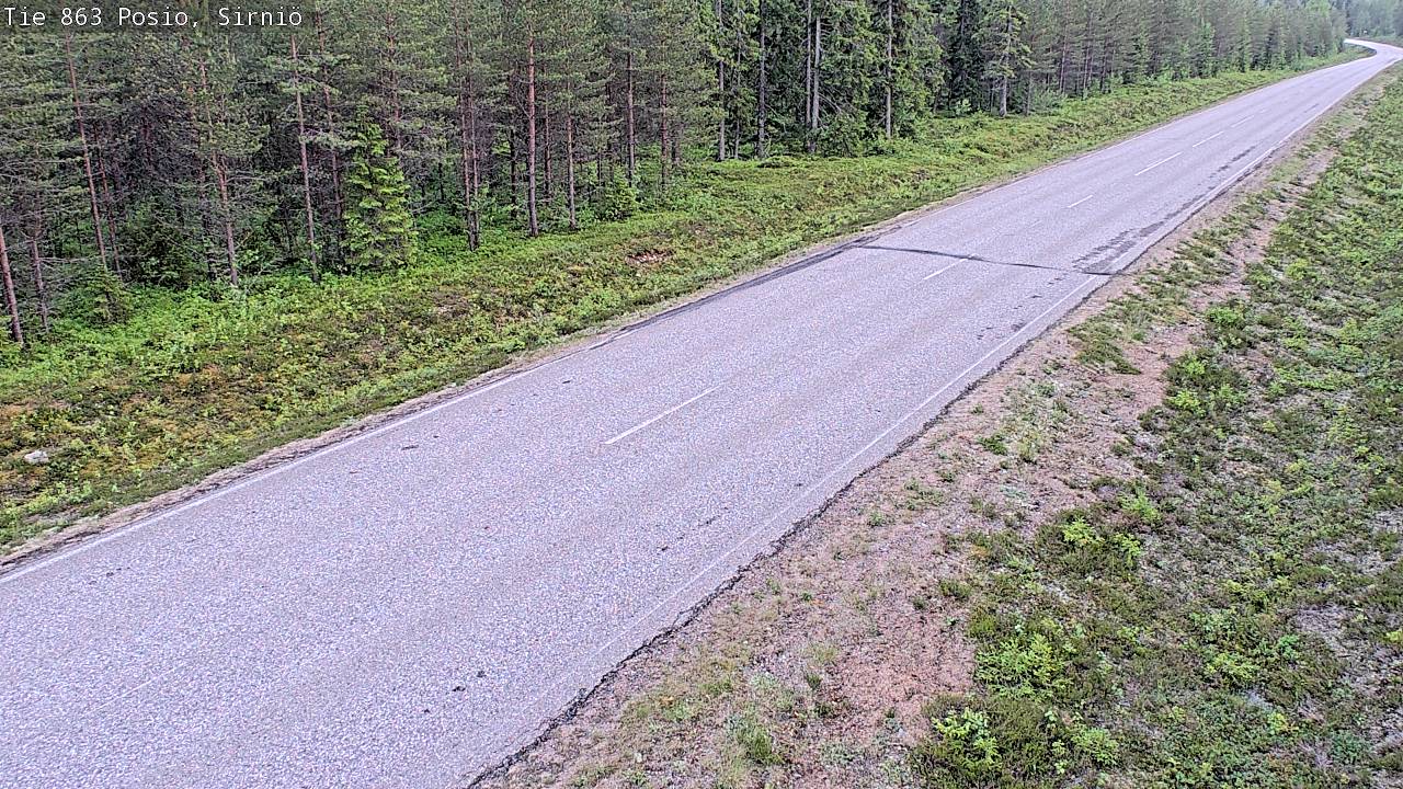 Kelikamerat Kuva Tie 863 Posio, Sirniö, Posio, Lappi