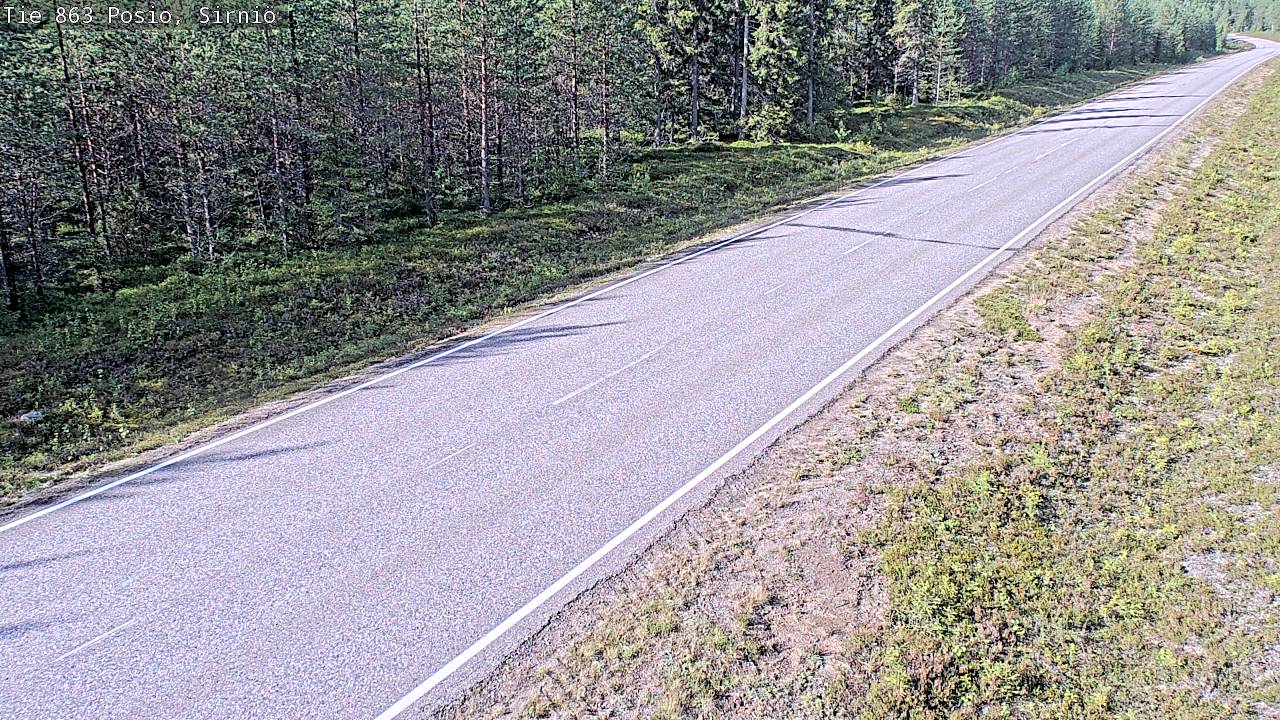 Kelikamerat Kuva Tie 863 Posio, Sirniö, Posio, Lappi