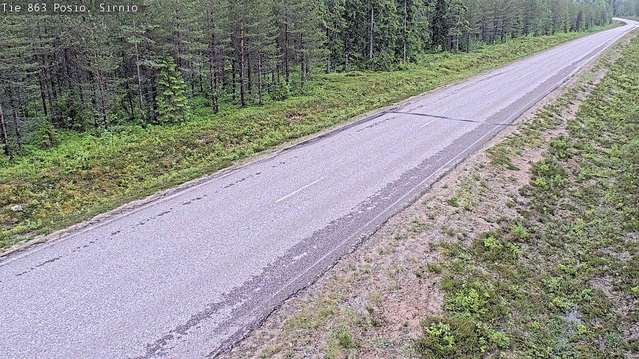 Kelikamerat Kuva Tie 863 Posio, Sirniö, Posio, Lappi