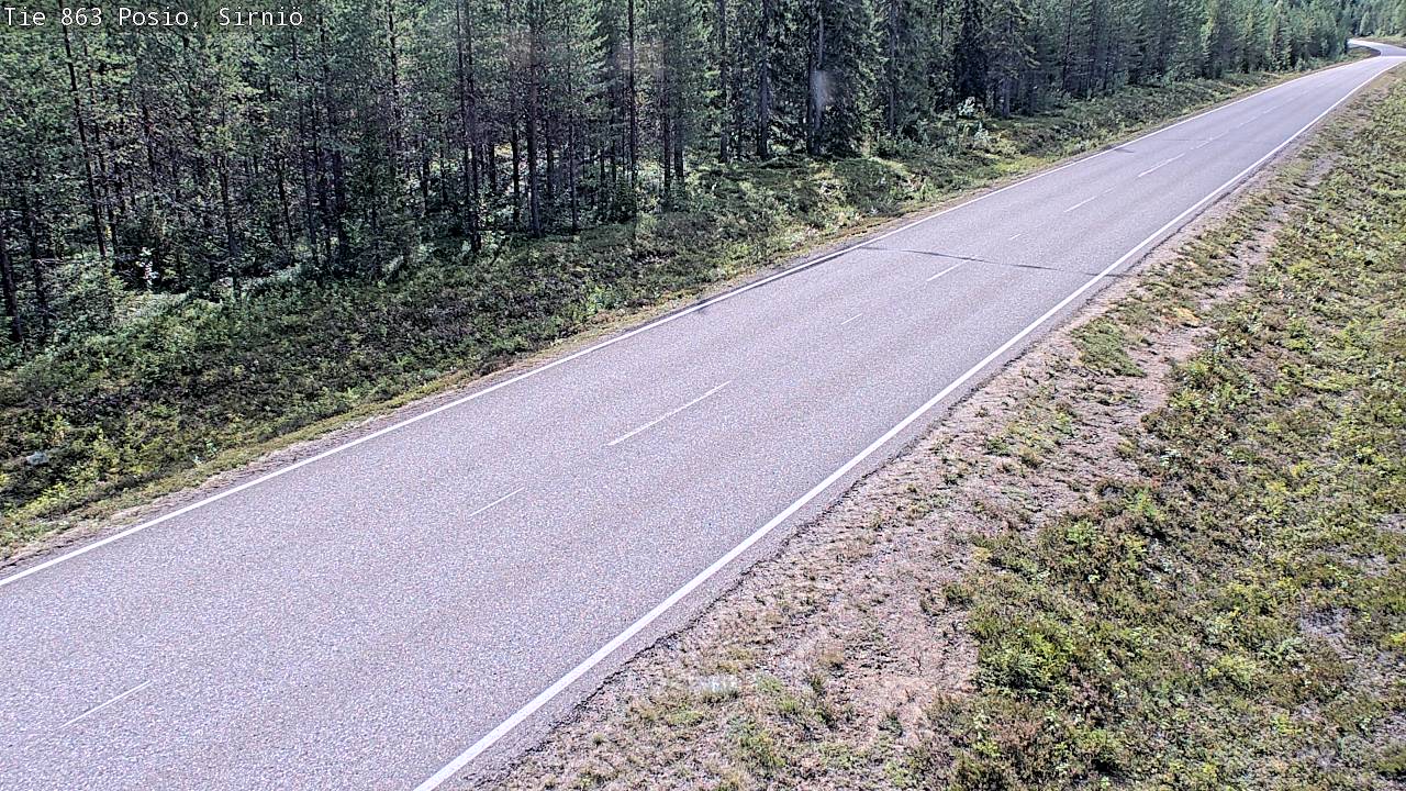Kelikamerat Kuva Tie 863 Posio, Sirniö, Posio, Lappi