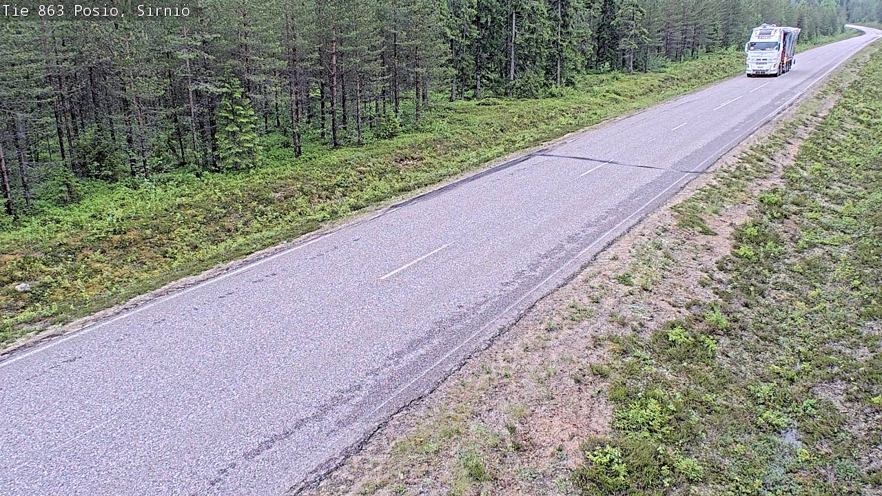 Kelikamerat Kuva Tie 863 Posio, Sirniö, Posio, Lappi