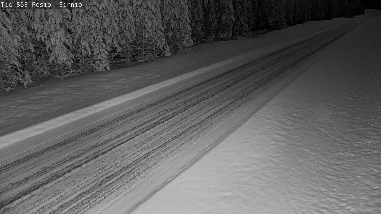 Kelikamerat Kuva Tie 863 Posio, Sirniö, Posio, Lappi