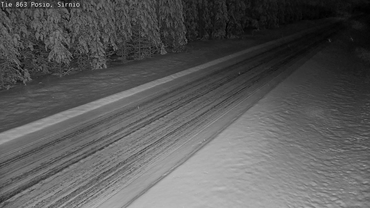 Kelikamerat Kuva Tie 863 Posio, Sirniö, Posio, Lappi