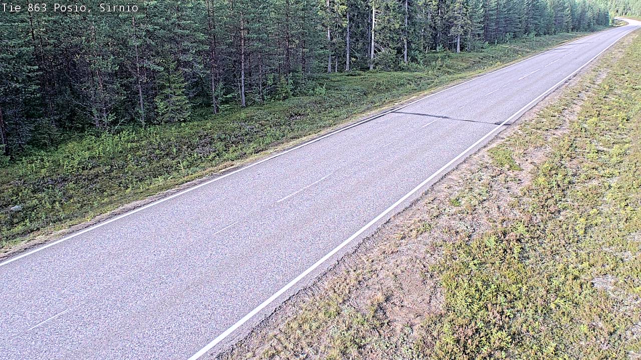 Kelikamerat Kuva Tie 863 Posio, Sirniö, Posio, Lappi
