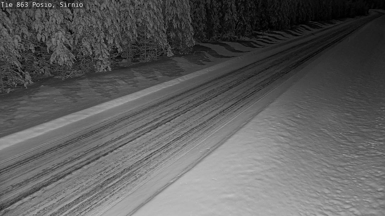 Kelikamerat Kuva Tie 863 Posio, Sirniö, Posio, Lappi