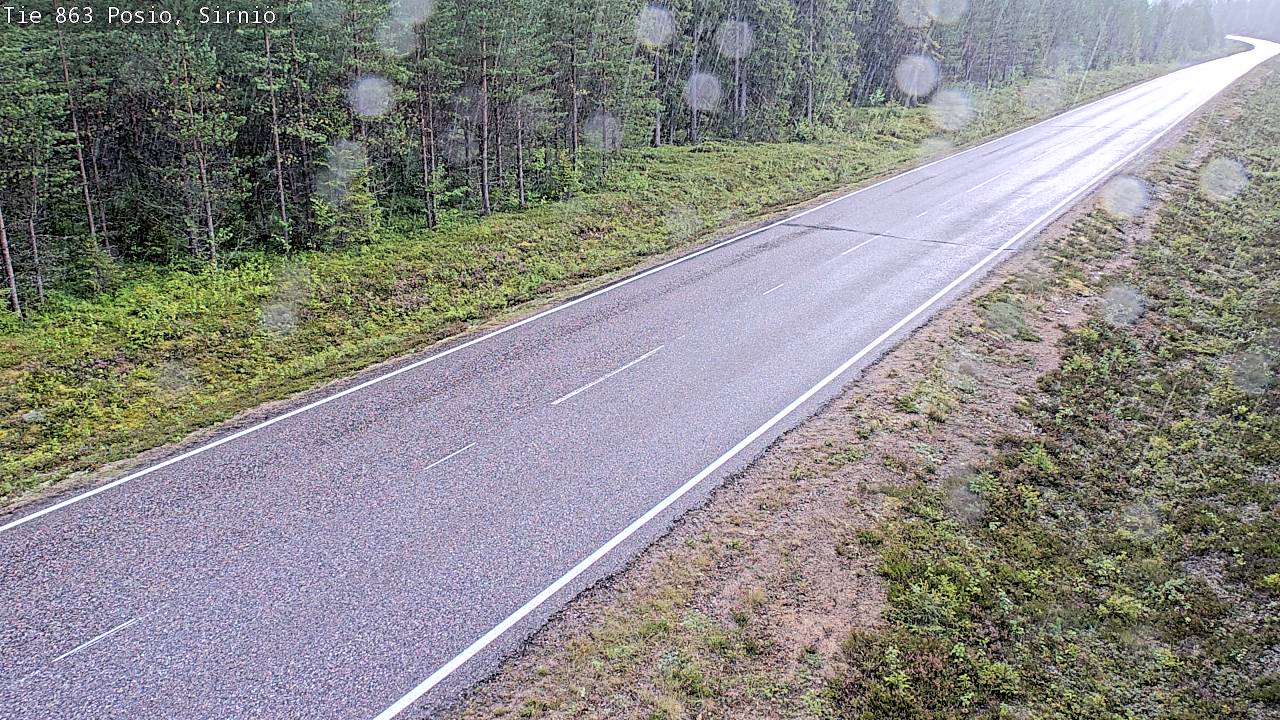 Kelikamerat Kuva Tie 863 Posio, Sirniö, Posio, Lappi