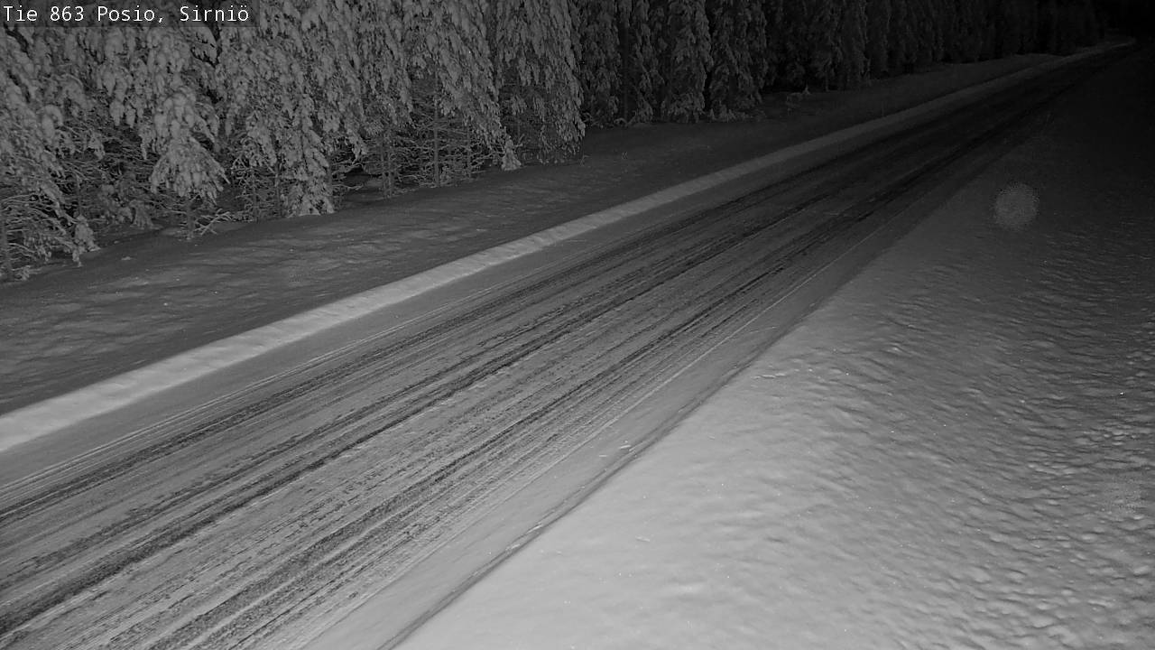 Kelikamerat Kuva Tie 863 Posio, Sirniö, Posio, Lappi