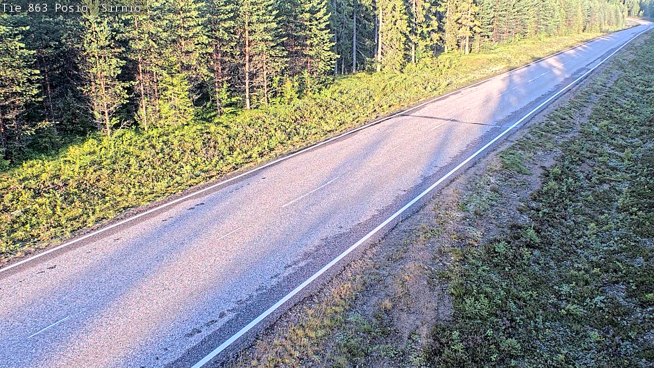 Kelikamerat Kuva Tie 863 Posio, Sirniö, Posio, Lappi