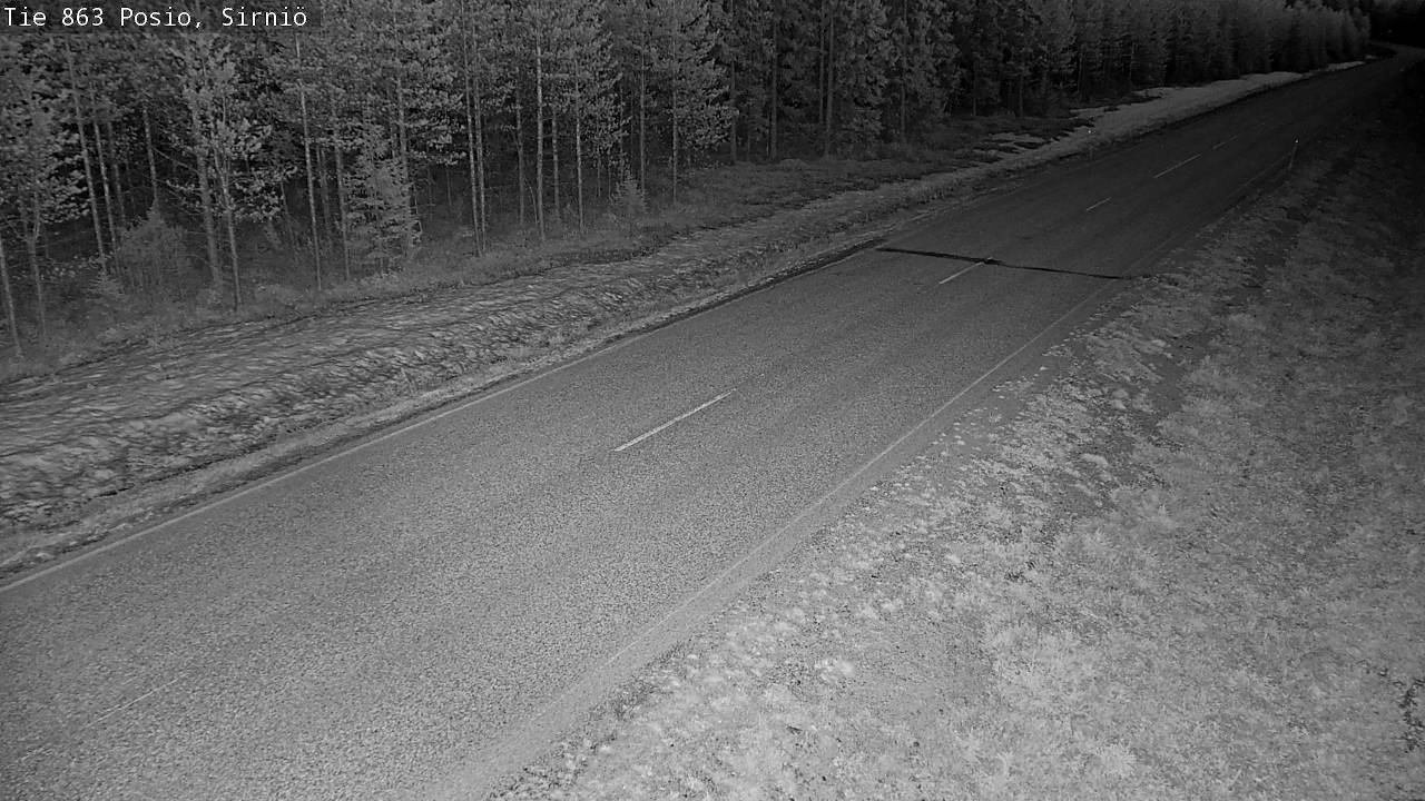Kelikamerat Kuva Tie 863 Posio, Sirniö, Posio, Lappi