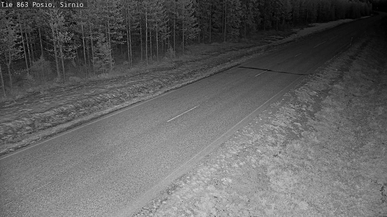 Kelikamerat Kuva Tie 863 Posio, Sirniö, Posio, Lappi