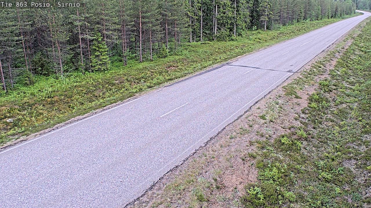 Kelikamerat Kuva Tie 863 Posio, Sirniö, Posio, Lappi