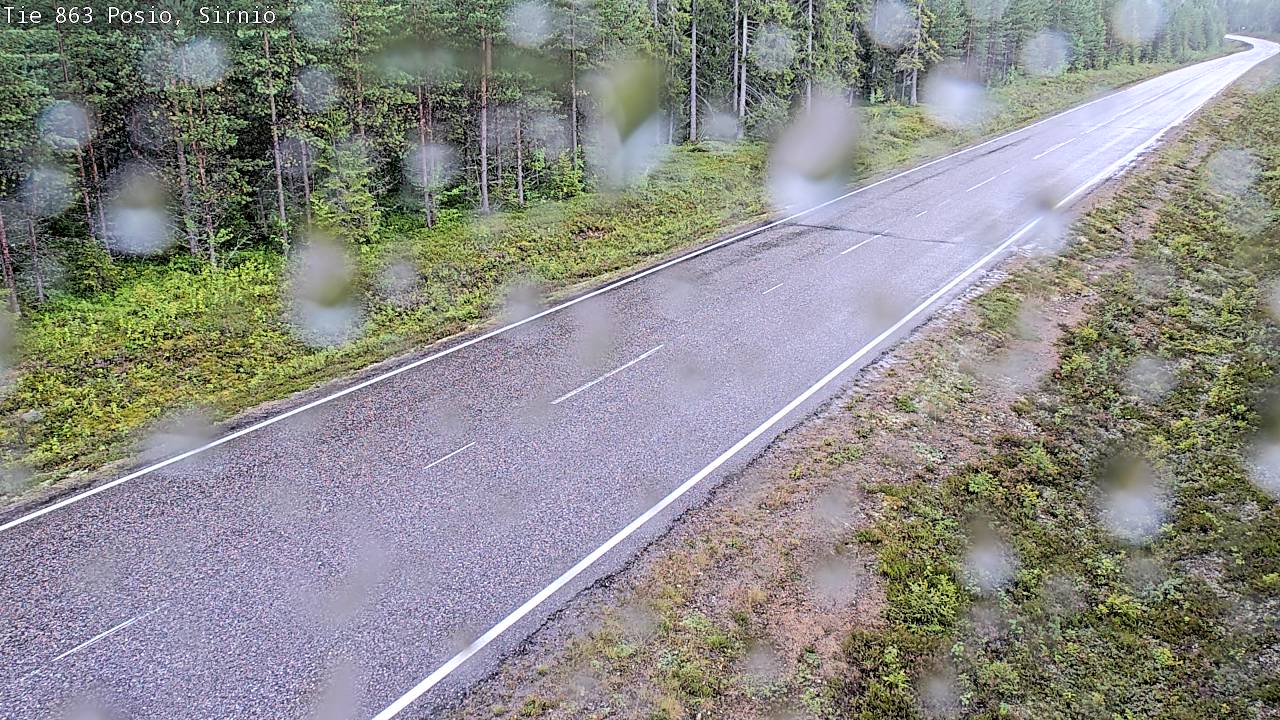 Kelikamerat Kuva Tie 863 Posio, Sirniö, Posio, Lappi