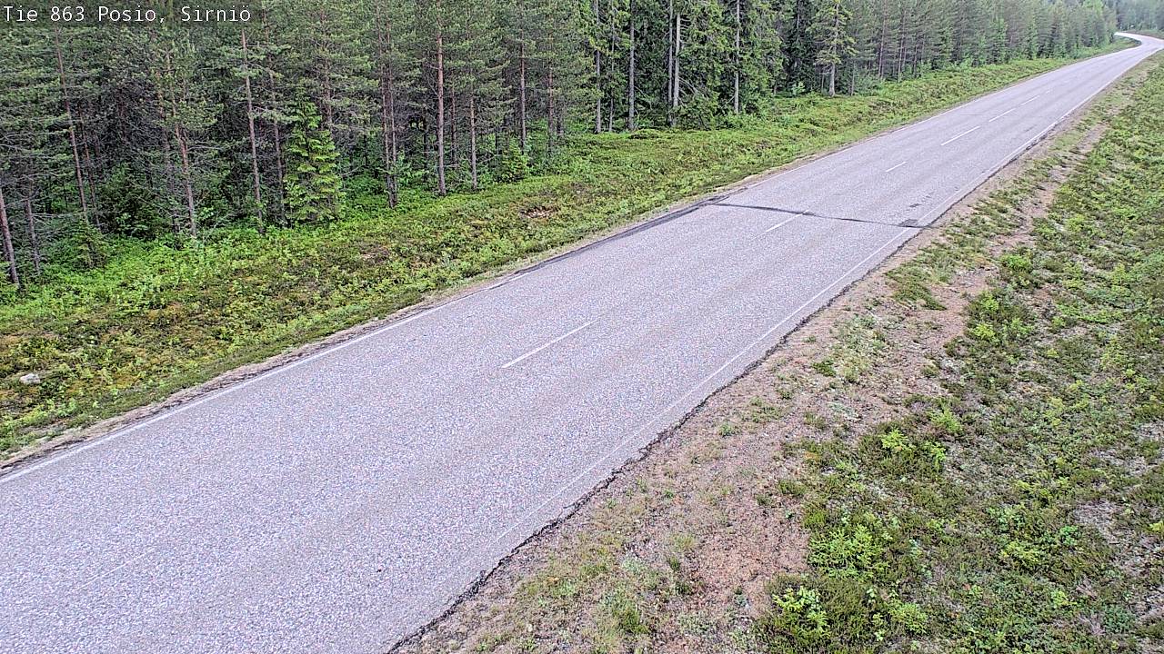 Kelikamerat Kuva Tie 863 Posio, Sirniö, Posio, Lappi