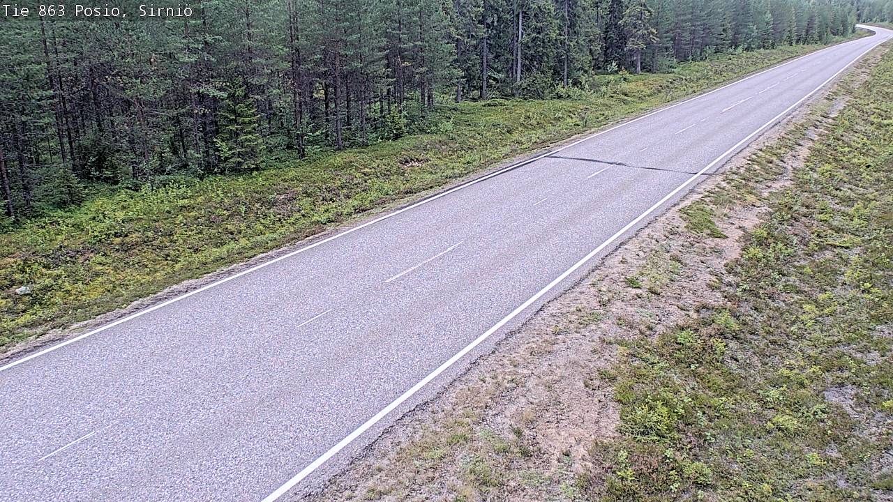Kelikamerat Kuva Tie 863 Posio, Sirniö, Posio, Lappi