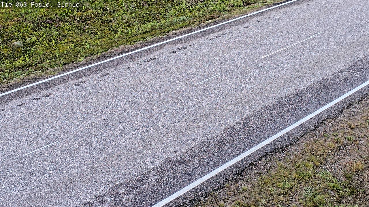 Kelikamerat Kuva Tie 863 Posio, Sirniö, Posio, Lappi