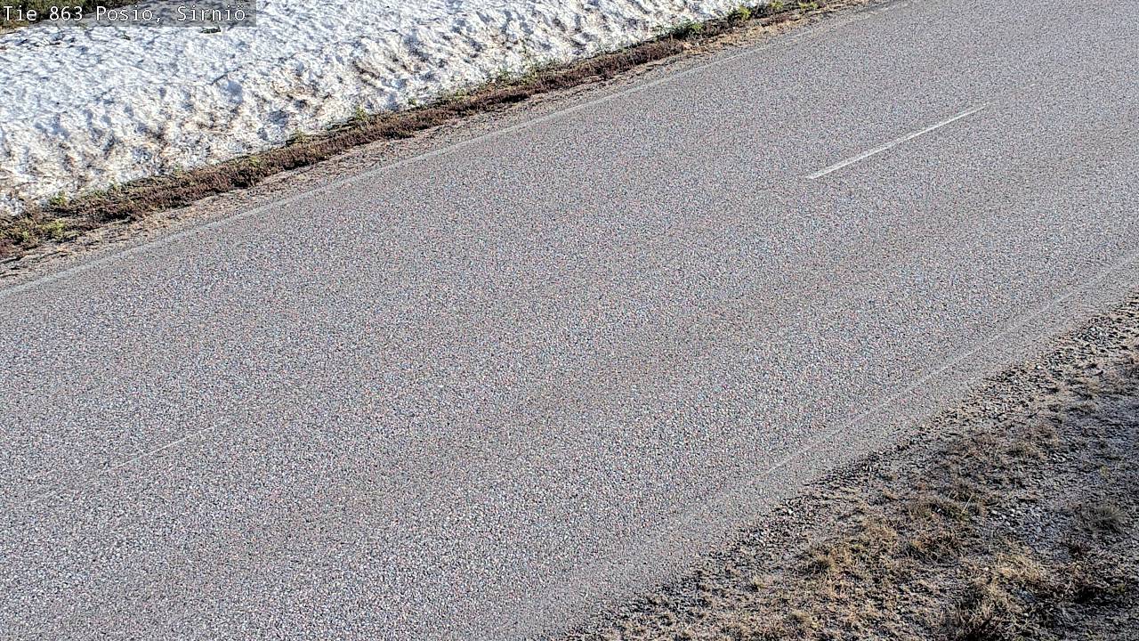 Kelikamerat Kuva Tie 863 Posio, Sirniö, Posio, Lappi