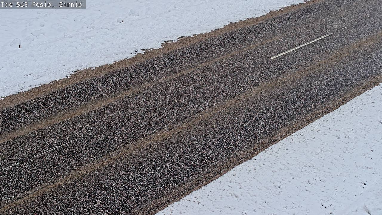 Kelikamerat Kuva Tie 863 Posio, Sirniö, Posio, Lappi