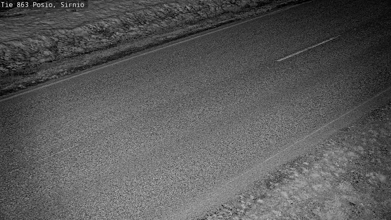 Weather Camera Image Road 863 Posio, Sirniö, Posio, Lappi