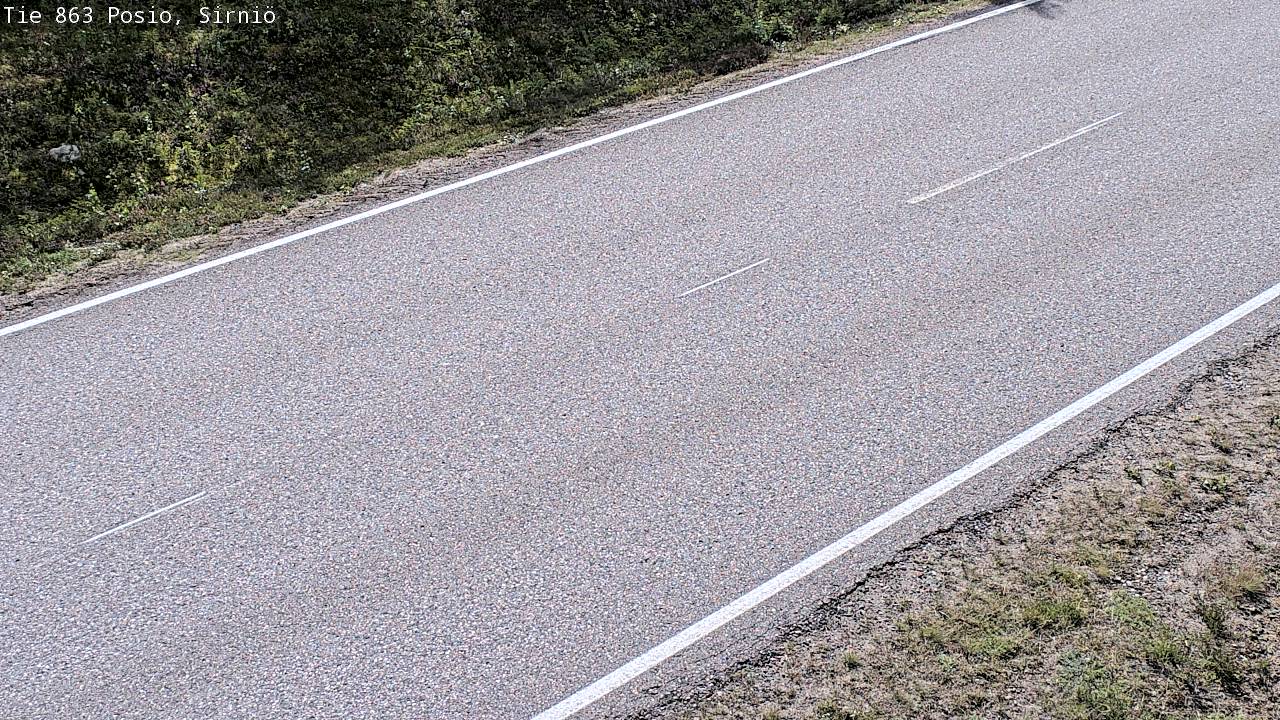 Kelikamerat Kuva Tie 863 Posio, Sirniö, Posio, Lappi