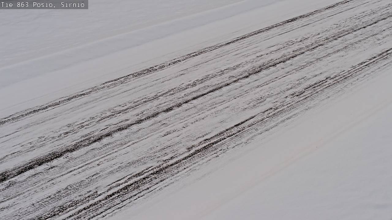 Kelikamerat Kuva Tie 863 Posio, Sirniö, Posio, Lappi