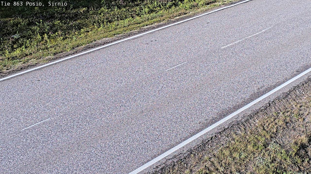 Weather Camera Image Road 863 Posio, Sirniö, Posio, Lappi