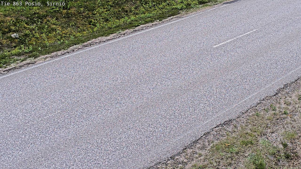 Weather Camera Image Väg 863 Posio, Sirniö, Posio, Lappi