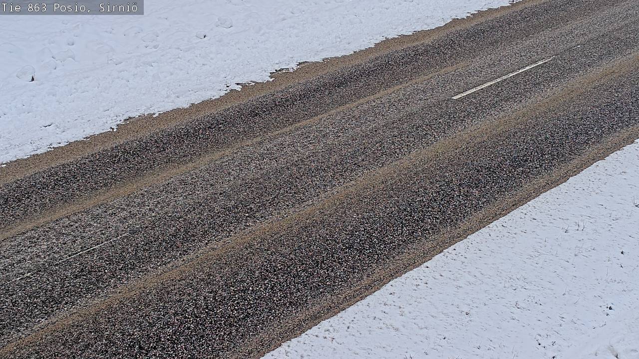 Kelikamerat Kuva Tie 863 Posio, Sirniö, Posio, Lappi