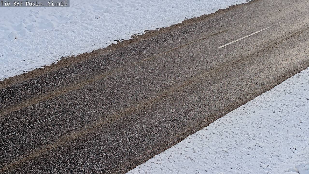 Kelikamerat Kuva Tie 863 Posio, Sirniö, Posio, Lappi