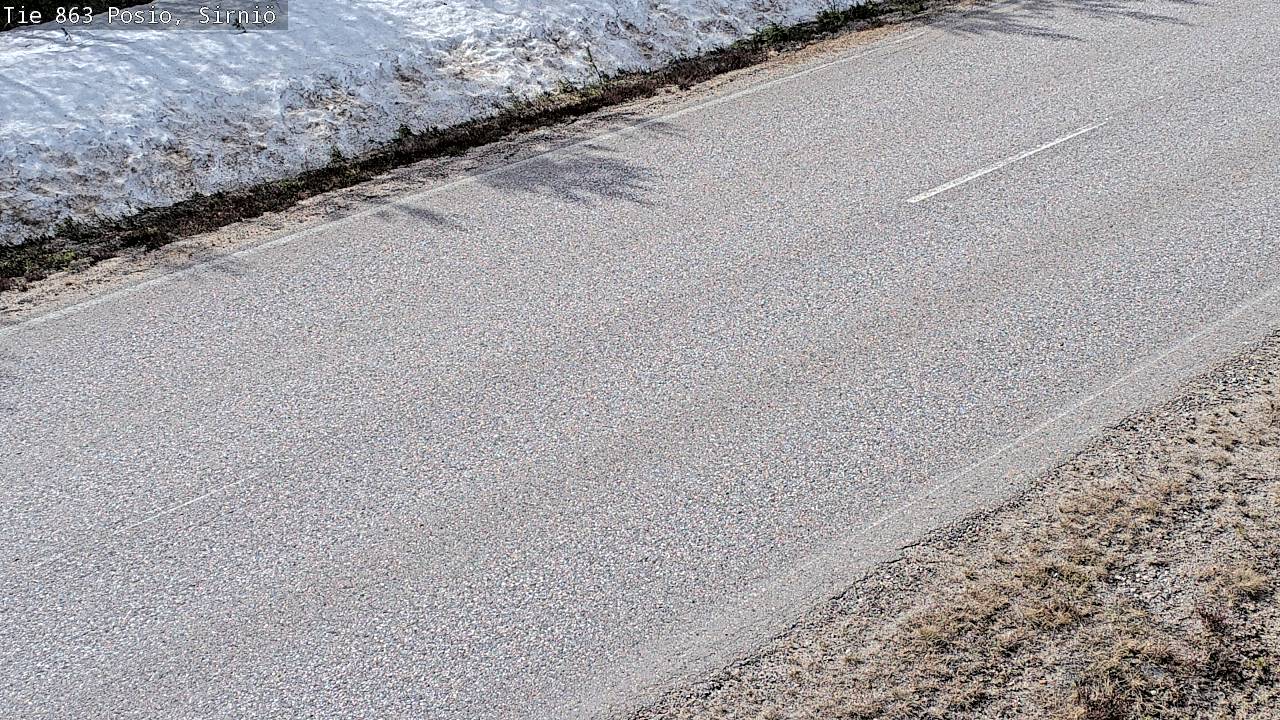 Kelikamerat Kuva Tie 863 Posio, Sirniö, Posio, Lappi